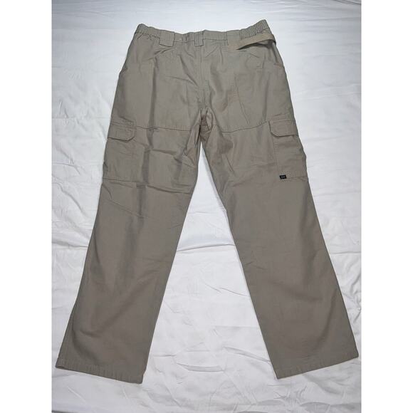 5.11 Tactical Pants Men’s Size 38x32 Khaki Taclite Series Ripstop Cargo Work - Picture 12 of 15